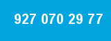 927 070 29 77